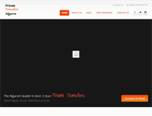 Tablet Screenshot of privatetransfersalgarve.com